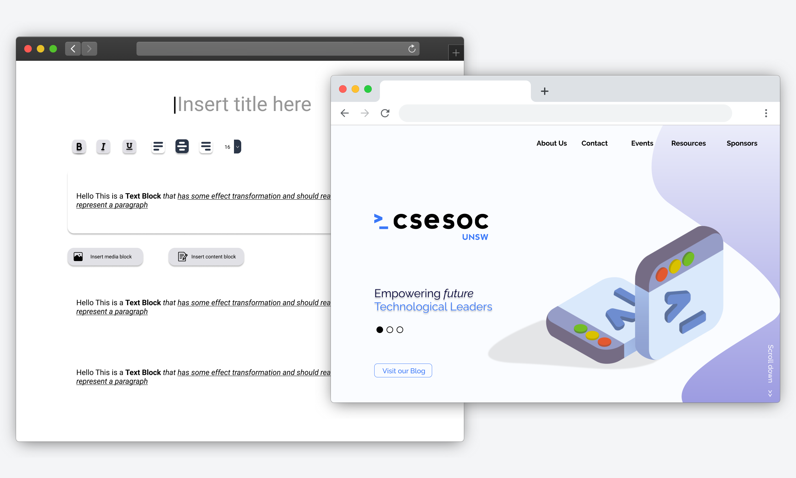 CSESoc Website CMS